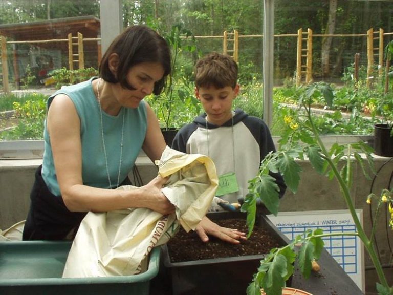 Over the years the garden has provided students, teachers, and guests the opportunities to be a part of the food cycle,